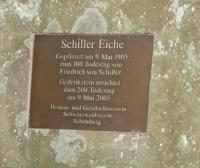 Erneuerte Gedenktafel