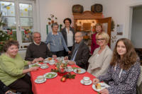 Fröhliche Kaffeetafel