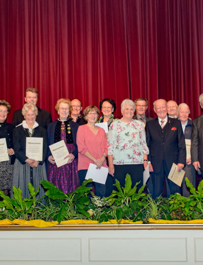 Ehrung für 25 Jahre Mitgliedschaft