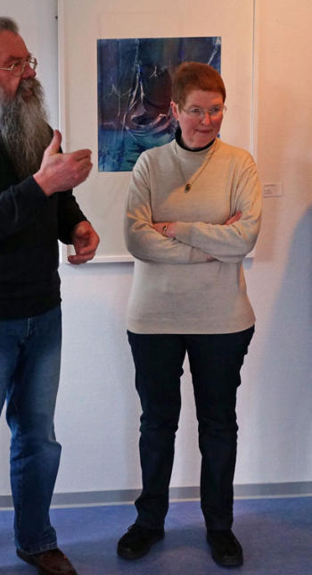 Es sind die künstlerischen und handwerklichen Herausforderungen der Aquarellmalerei die Josef Rues reizen, wie er ausführte.