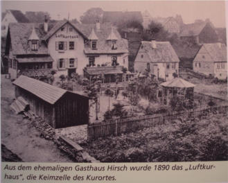 Gasthaus wird zum Luftkurhaus umgestaltet